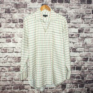 ROBERT TALBOTT Men's Dress Shirt Multi Color Check Size 16 - 34